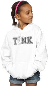 Disney Meisjes Tinker Bell Collegiate Tink Hoodie (Wit)