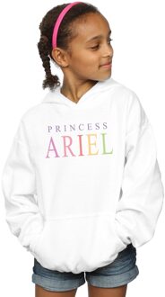 Disney Meisjes Zeemeermin Ariël Grafische Hoodie (Wit) - 12-13J / 152-158cm
