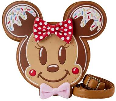 Disney: Mickey and Minnie - Gingerbread Cookie Crossbody Bag