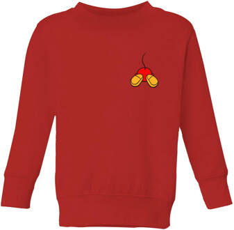 Disney Mickey Mouse Backside Kids' Sweatshirt - Red - 110/116 (5-6 jaar) - Rood