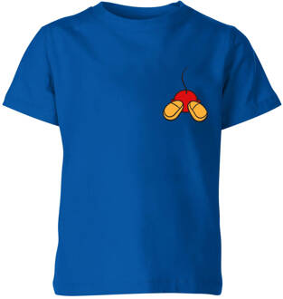 Disney Mickey Mouse Backside Kids' T-Shirt - Blue - 122/128 (7-8 jaar) - Blue
