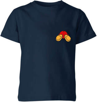 Disney Mickey Mouse Backside Kids' T-Shirt - Navy - 122/128 (7-8 jaar) - Navy blauw