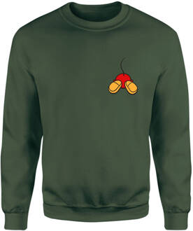 Disney Mickey Mouse Backside Sweatshirt - Green - L - Groen