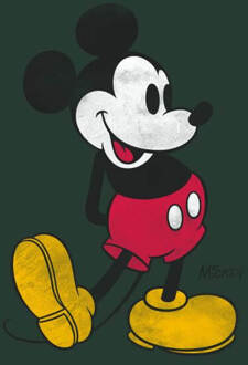 Disney Mickey Mouse Classic Kick Women's T-Shirt - Green - M - Groen