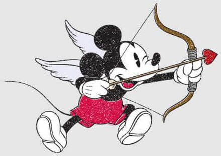 Disney Mickey Mouse Cupid dames t-shirt - Grijs - 3XL - Grijs
