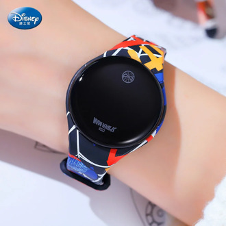 Disney Mickey Mouse Digital Watch Spiderman Kids Watch Frozen Cartoon Student Touch Screen Smart Sport Boys Watches Girl Watch