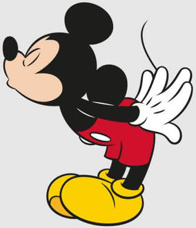 Disney Mickey Mouse Kiss Dames T-shirt - Grijs - L