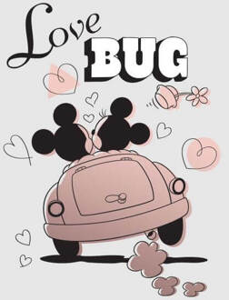 Disney Mickey Mouse Love Bug Dames T-shirt - Grijs - 3XL