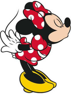 Disney Mickey Mouse Minnie Split Kiss Hoodie - White - L - Wit