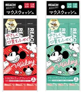 Disney Mickey Mouse REACH Mouthwash Tropical Wave - 5 pcs