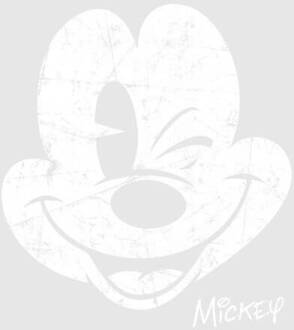 Disney Mickey Mouse Vervaagd Dames T-shirt - Grijs - 3XL