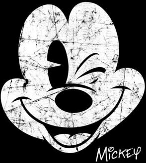 Disney Mickey Mouse Vervaagd Dames T-shirt - Zwart - 3XL