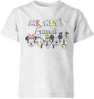 Disney Mickey's Friends Kids' T-Shirt - White - 134/140 (9-10 jaar) Wit - L