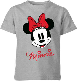 Disney Minnie Kinder T-Shirt - Grijs - 98/104 (3-4 jaar) - XS