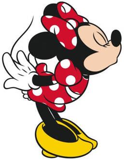 Disney Minnie Mouse Kiss Dames T-shirt - Wit - XL