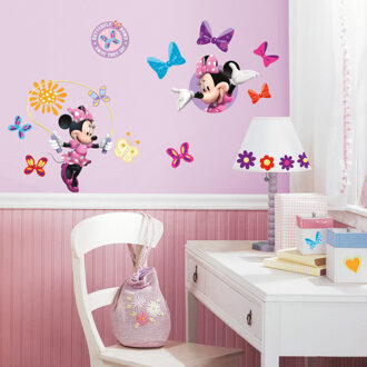 Disney Minnie Mouse - Muurstickers - Multi