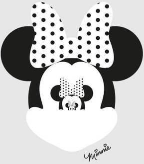 Disney Minnie Mouse Spiegel Illusie Dames T-shirt - Grijs - 3XL
