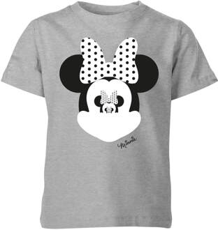 Disney Minnie Mouse Spiegel Illusie Kinder T-Shirt - Grijs - 134/140 (9-10 jaar) - Grijs - L