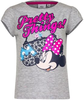 Disney Minnie Mouse t-shirt grijs voor meisjes