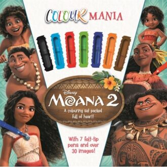 Disney Moana 2: Colourmania - From The Movie - Walt Disney