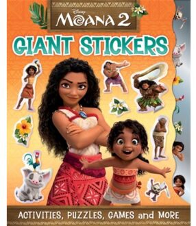 Disney Moana 2: Giant Stickers - Walt Disney