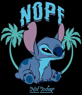 Disney Nope Not Today Unisex T-Shirt - Black - 5XL Zwart
