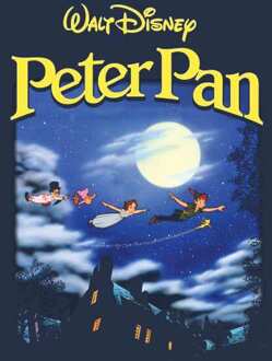Disney Peter Pan Cover Hoodie - Navy - L