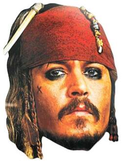 Disney Pirates of the Caribbean Captain Jack Sparrow Mask