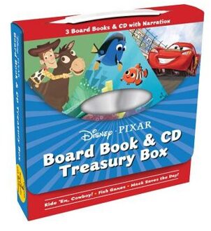 Disney Pixar Board Book & CD Treasury Box