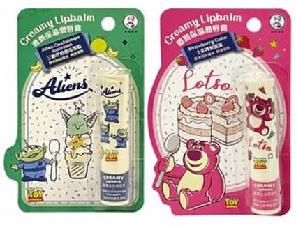 Disney Pixar Toy Story Creamy Lip Balm Strawberry Cake - Lotso