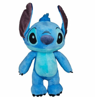 Disney pluche knuffel Stitch - Lilo and Stitch - premium kwaliteit - 30 cm - Bekende figuren Blauw
