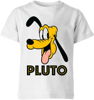 Disney Pluto Kinder T-Shirt - Wit - 98/104 (3-4 jaar) - XS