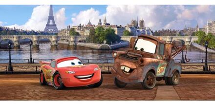 Disney Poster Cars Rood, Bruin En Blauw - 202 X 90 Cm - 600855