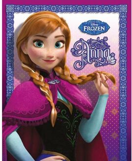 Disney poster Frozen met afbeelding van Anna Multi