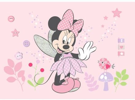 Disney Poster Minnie Mouse Roze - 160 X 110 Cm - 600671