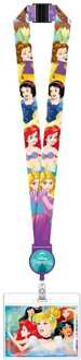 Disney Princess Deluxe Lanyard with Card Holder Retractable