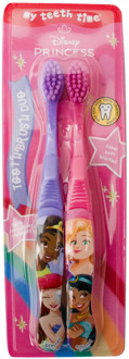Disney Princess Tandenborstels – Set van 2 Roze / Paars