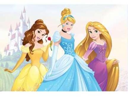 Disney Prinses - Fotobehang Papier - Prinsessen - 276 x 190cm Multicolor