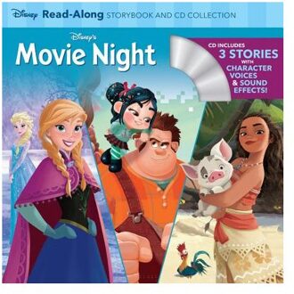 Disney's Movie Night Read-Along Storybook and CD Collection