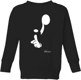 Disney Shush Kids' Sweatshirt - Black - 110/116 (5-6 jaar) - Zwart