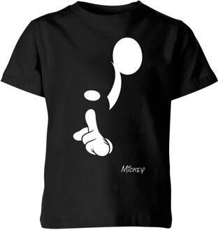 Disney Shush Kids' T-Shirt - Black - 122/128 (7-8 jaar) - Zwart - M