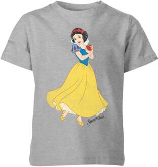 Disney Sneeuwwitje Kinder T-Shirt - Grijs - 110/116 (5-6 jaar)