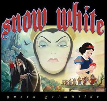 Disney Snow White And Queen Grimhilde Men's T-Shirt - Black - XS Zwart