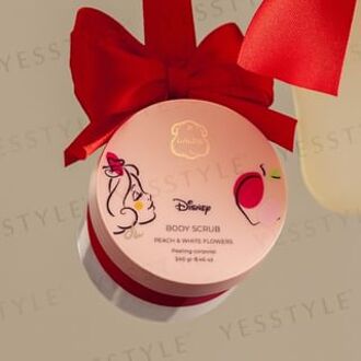 Disney Snow White Body Scrub Peach & White Flowers 240g