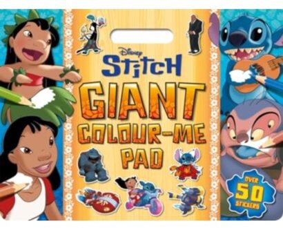 Disney Stitch: Giant Colour-Me Pad - Walt Disney