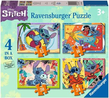 Disney Stitch Puzzel (4 in 1)
