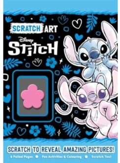 Disney Stitch: Scratch Art - With Foiled Pages, Activities And Colouring! - Walt Disney