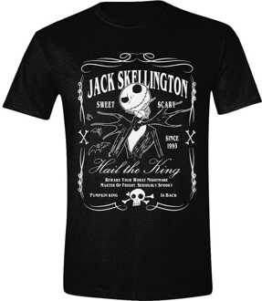 Disney The Nightmare Before Christmas T-Shirt Jack Skellington Label Size M