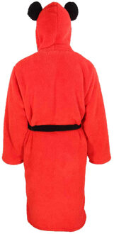 Disney Unisex aankleedjurk met Mickey Mouse-logo voor volwassenen (Rood) - XL
