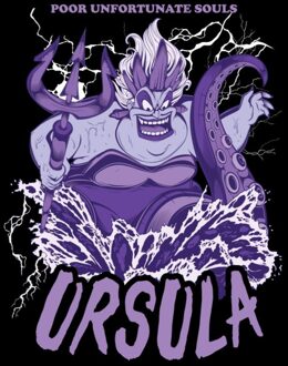 Disney Ursula Unisex T-Shirt - Black - XXL Zwart